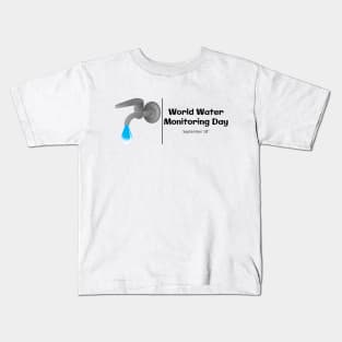 World Water Monitoring Day Kids T-Shirt